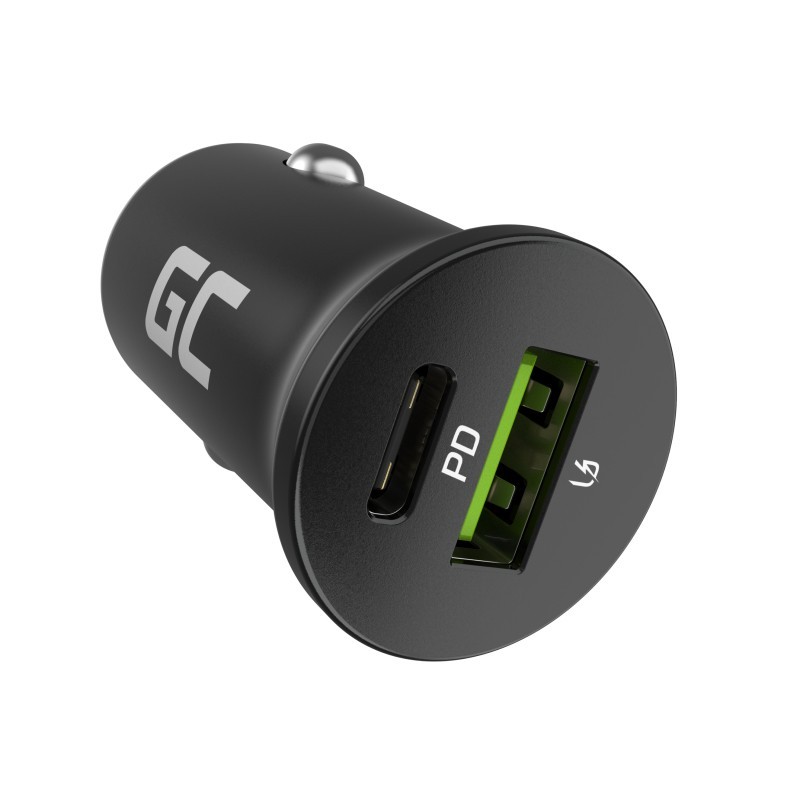 Ładowarka samochodowa PowerRide Nano38 38W 6A 1xUSB-C,1xUSB-… | PartsPC.pl