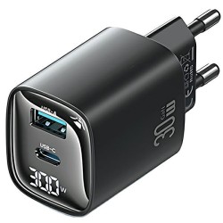 Ładowarka sieciowa 30W GaN LED USB+USB-C CC229 Fast Charging… | PartsPC.pl