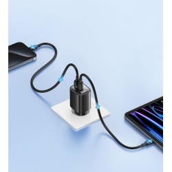 Ładowarka sieciowa 30W GaN LED USB+USB-C CC229 Fast Charging… | PartsPC.pl