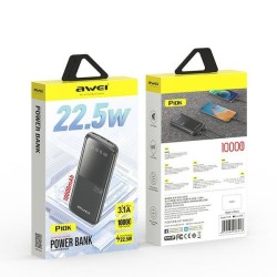 Powerbank 10000mAh P10K 22,5W 2xUSB + USB-C | PartsPC.pl