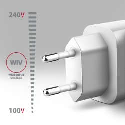 ACU-QC18W Ładowarka sieciowa QC 18W, 1x port USB-A, QC3.0/AF… | PartsPC.pl