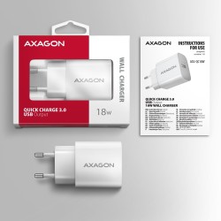ACU-QC18W Ładowarka sieciowa QC 18W, 1x port USB-A, QC3.0/AF… | PartsPC.pl