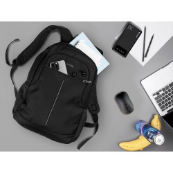 Plecak miejski na notebooka 15,6 cali City Carier czarny | PartsPC.pl