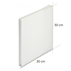Album jumbo 30x30 wrinkled biały | PartsPC.pl