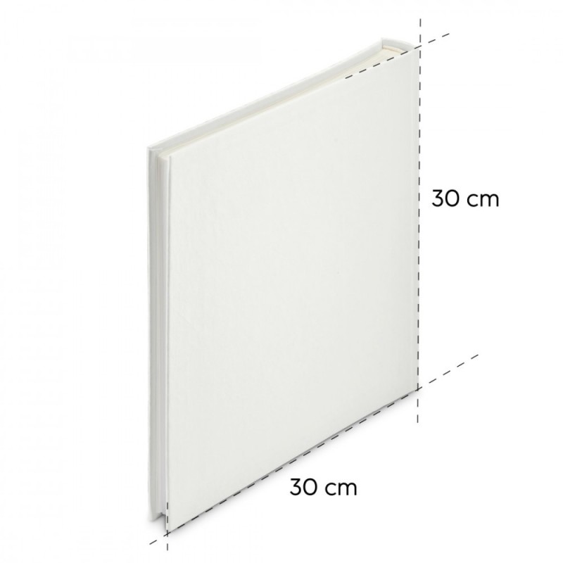 Album jumbo 30x30 wrinkled biały | PartsPC.pl