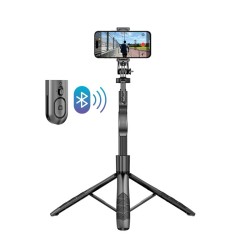 SelfieGo Ultra Aluminiowy selfie stick Bluetooth tripod (33-… | PartsPC.pl