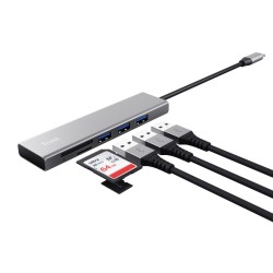 HUB Halyx Fast USB-C czytnik kart | PartsPC.pl