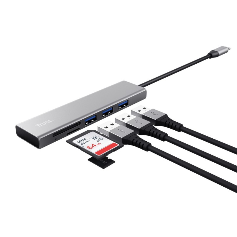 HUB Halyx Fast USB-C czytnik kart | PartsPC.pl