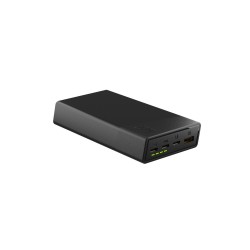 Powerbank PowerPlay 20S Czarny 20000mAh 22,5W 3x USB-C 1x US… | PartsPC.pl