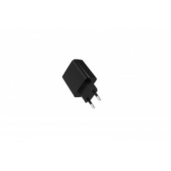 Ładowarka PowerDelivery USB-A USB-C 20W Czarna | PartsPC.pl