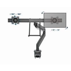 Uchwyt monitora max 32 cale i laptop do 17.3 cala | PartsPC.pl
