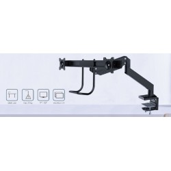 Uchwyt monitora max 32 cale i laptop do 17.3 cala | PartsPC.pl