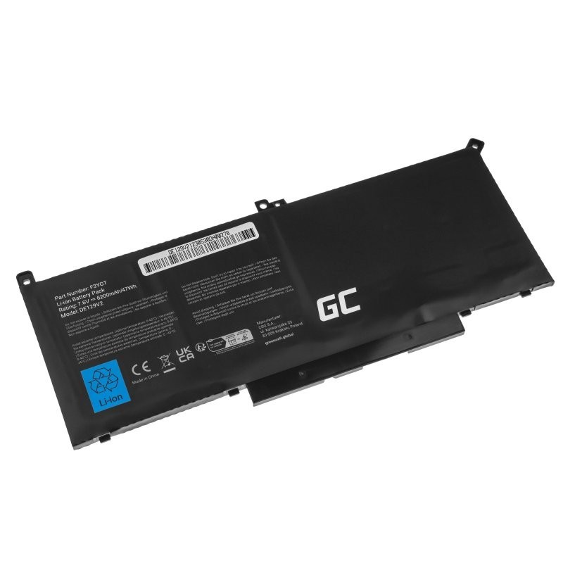 Bateria F3YGT 7,6V 6200mAh do Dell Latitude 7280 7290 7380 7… | PartsPC.pl