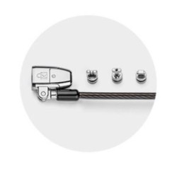 Blokada do laptopa ClickSafe 2.0 3-in-1 Keyed T-Bar, Nano, W… | PartsPC.pl