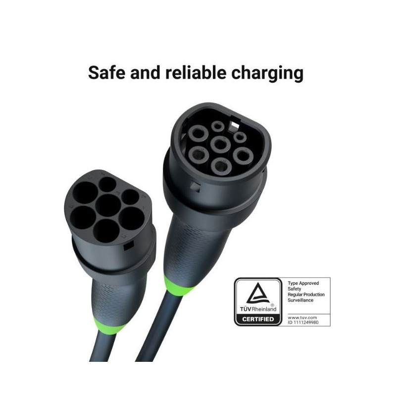 Kabel EV GC Snap 22kW, 5m, Typ 2 | PartsPC.pl