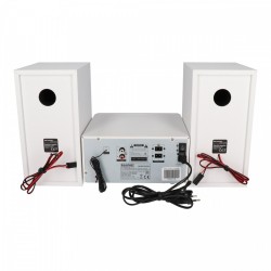 Mikrowieża Bluetooth CD / MP3 / USB / AUX | PartsPC.pl
