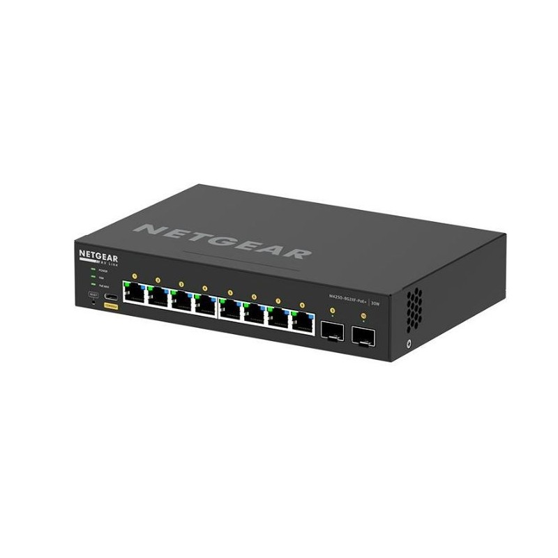 Przełącznik GSM4210PX Switch 10xPoE+ 2xSFP+ | PartsPC.pl