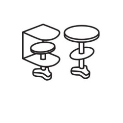 Uchwyt Space Saving Monitor Arm Single | PartsPC.pl