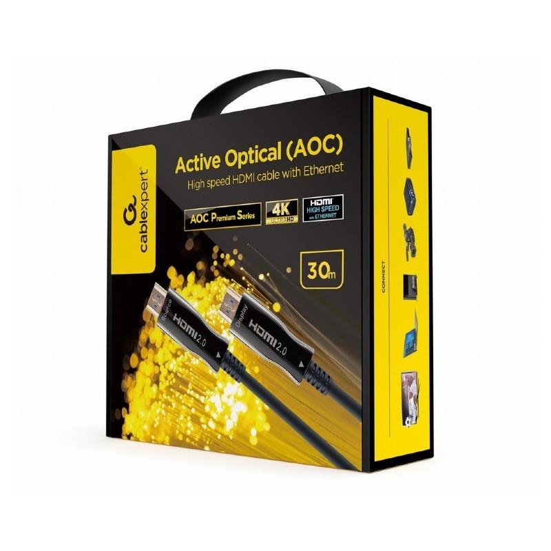 Kabel AOC High Speed HDMI with ethernet premium 30 m | PartsPC.pl