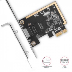 PCEE-GRF Karta sieciowa PCIe 1x Gigabit Ethernet port RJ-45 … | PartsPC.pl