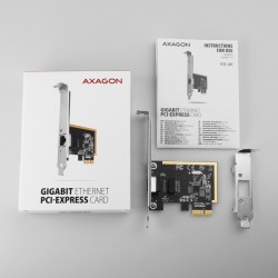 PCEE-GRF Karta sieciowa PCIe 1x Gigabit Ethernet port RJ-45 … | PartsPC.pl