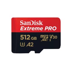 Karta Extreme Pro microSDXC 512GB 200/140 MB/s A2 V30 U3 | PartsPC.pl