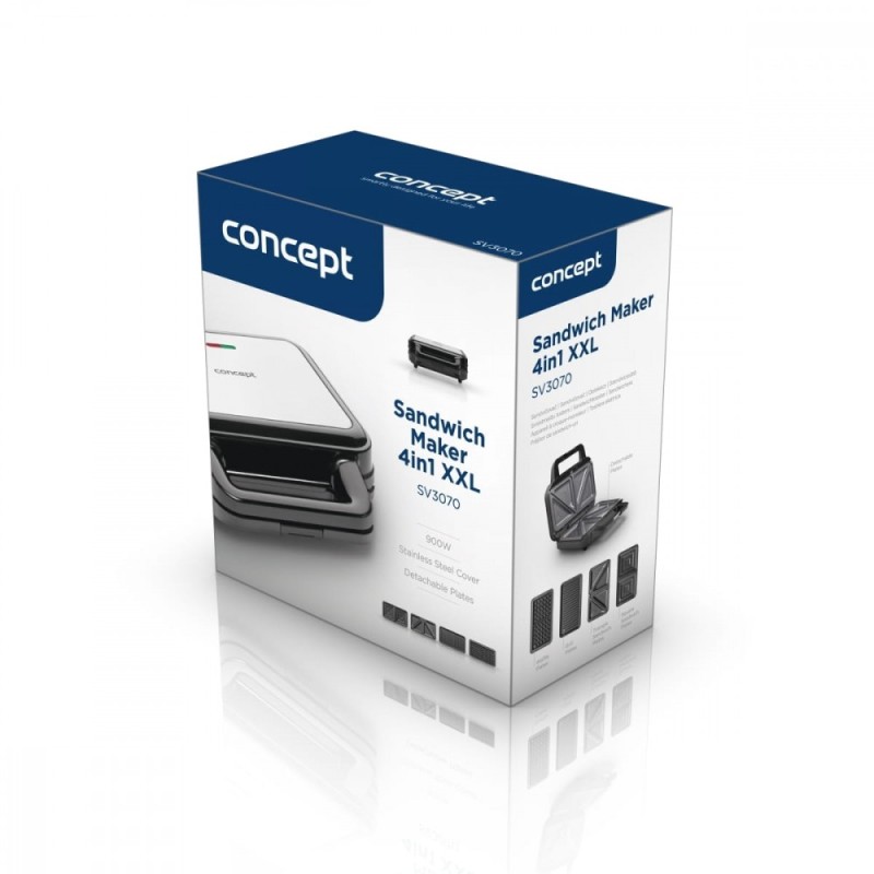 Opiekacz do kanapek 4w1 SV3070 900W | PartsPC.pl