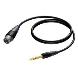 Kabel XLR Męski - 6,3 mm Jack Męski Stereo 3 m - CLA724/3 | PartsPC.pl