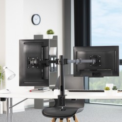 Uchwyt do monitora plus 2 ramiona 13-35 cali | PartsPC.pl