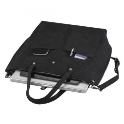 Torba damska do laptopa Classy 13.3-14.1 cala Czarna | PartsPC.pl
