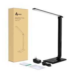 LT-T10 Black lampa biurkowa LED dotykowa | 12W | 3000-6500K … | PartsPC.pl