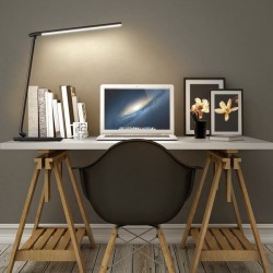 LT-T10 Black lampa biurkowa LED dotykowa | 12W | 3000-6500K … | PartsPC.pl