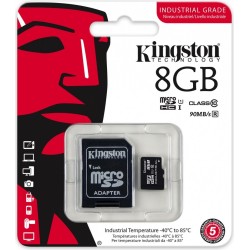Karta microSD  8GB CL10 UHS-I Industrial | PartsPC.pl