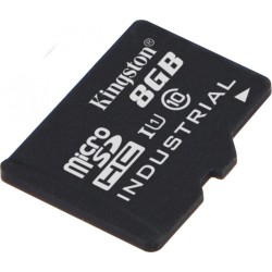 Karta microSD  8GB CL10 UHS-I Industrial | PartsPC.pl