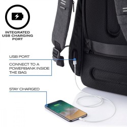 Plecak antykradzieżowy BOBBY HERO SMALL BLACK | PartsPC.pl