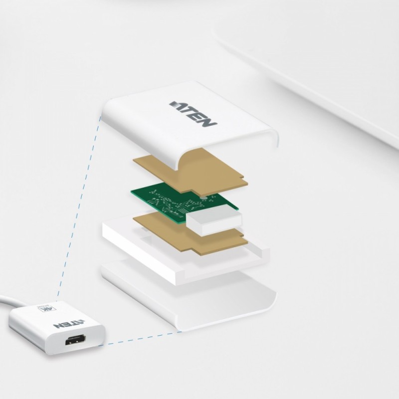 Adapter Mini DisplayPort do HDMI 4K | PartsPC.pl