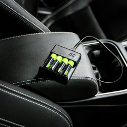 Ładowarka VitalCharger + 4x akumulatory AA 2000mAh | PartsPC.pl