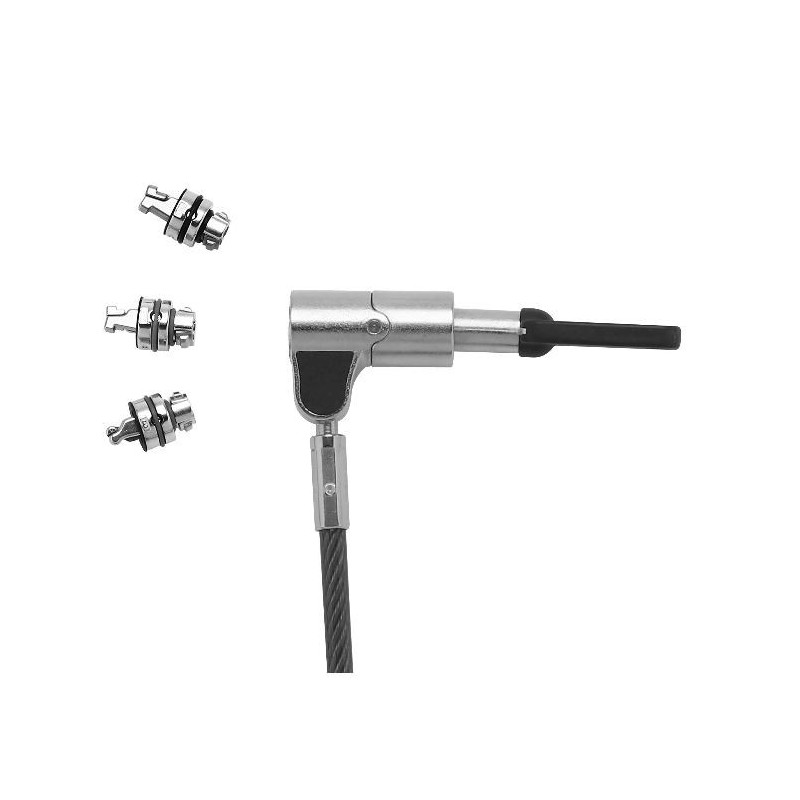 Uniwersalna blokada linki, 3 Exchangeable heads fits D31699 | PartsPC.pl