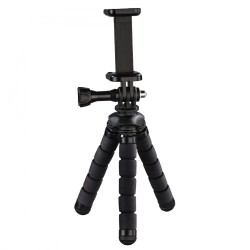 Mini statyw flex 2w1 14cm czarny | PartsPC.pl