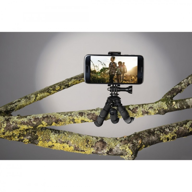 Mini statyw flex 2w1 14cm czarny | PartsPC.pl