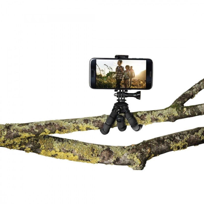Mini statyw flex 2w1 14cm czarny | PartsPC.pl