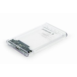 Obudowa zewnętrzna 2.5 USB 3.0 przezroczysta | PartsPC.pl