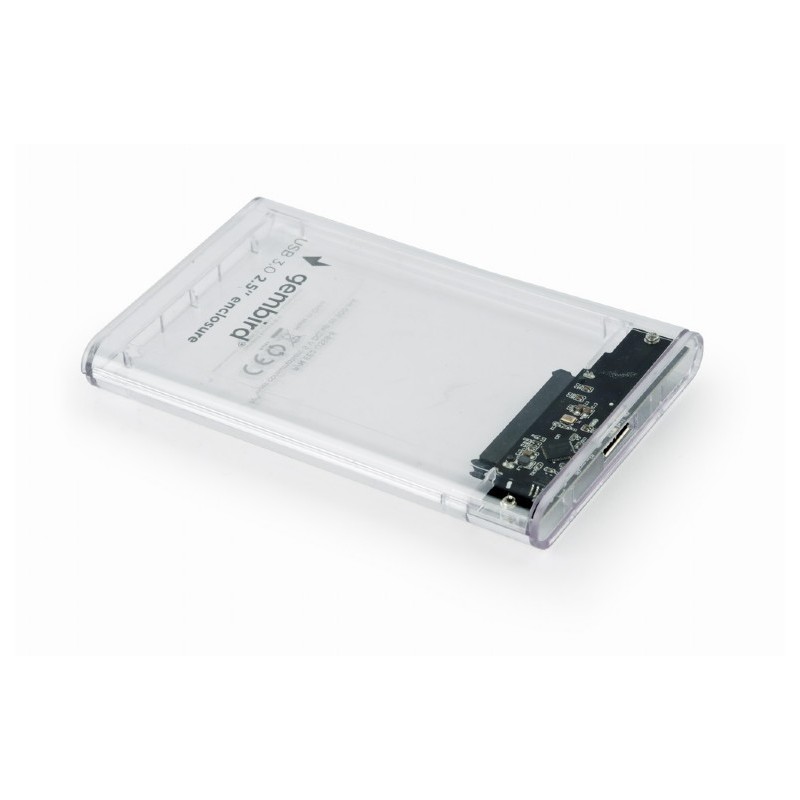 Obudowa zewnętrzna 2.5 USB 3.0 przezroczysta | PartsPC.pl