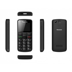 Telefon komórkowy dla seniora KX-TU110 czarny | PartsPC.pl