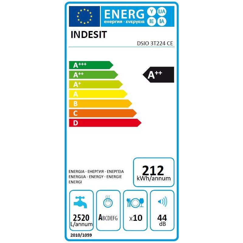 Zmywarka DSIO3T224CEID | PartsPC.pl