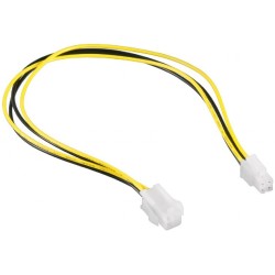 Wewnętrzny przedłużacz zasilania ATX/4pin/0.3m | PartsPC.pl