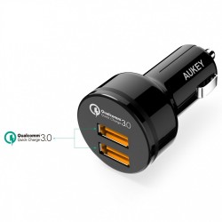 CC-T8 ultraszybka ładowarka samochodowa 2xUSB Quick Charge 3… | PartsPC.pl