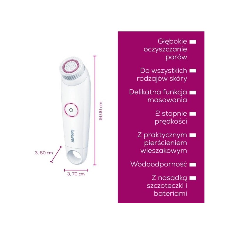 Szczoteczka do twarzy FC45 | PartsPC.pl