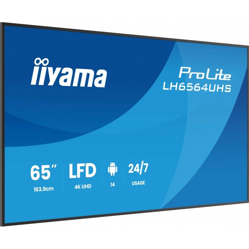 Monitor 65 cali LH6564UHS-B1AG, 24/7,VA,ANDROID14,4K,500cd,5… | PartsPC.pl