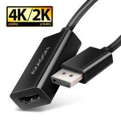 RVD-HI20N Adapter aktywny DisplayPort -> HDMI 1.4, 4K/60Hz, … | PartsPC.pl